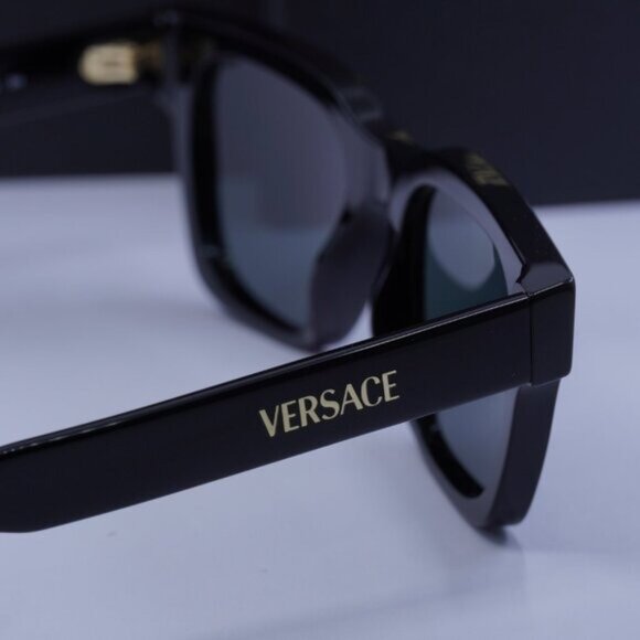 Versace VE4486 GB1/87 Square Sunglasses – Black/Grey - Picture 6 of 10